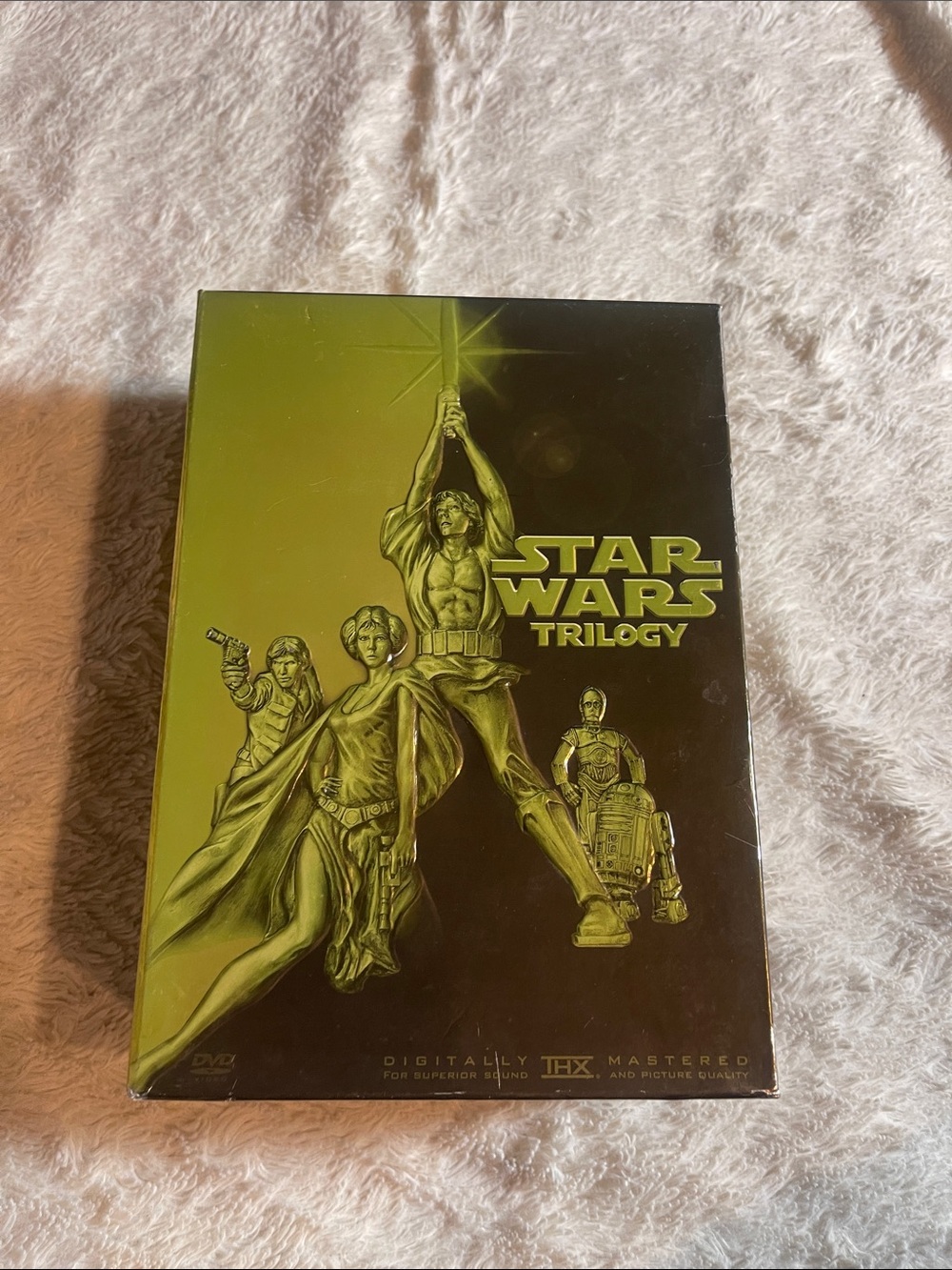 Star Wars Gold Metallic Trilogy Box